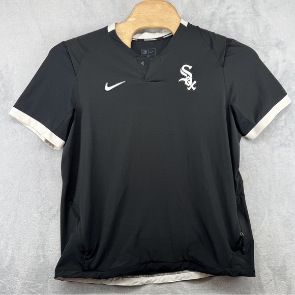 Nike Other - Nike Engineered Chicago White Sox On Field Short Sleeve Jacket Black Men's M